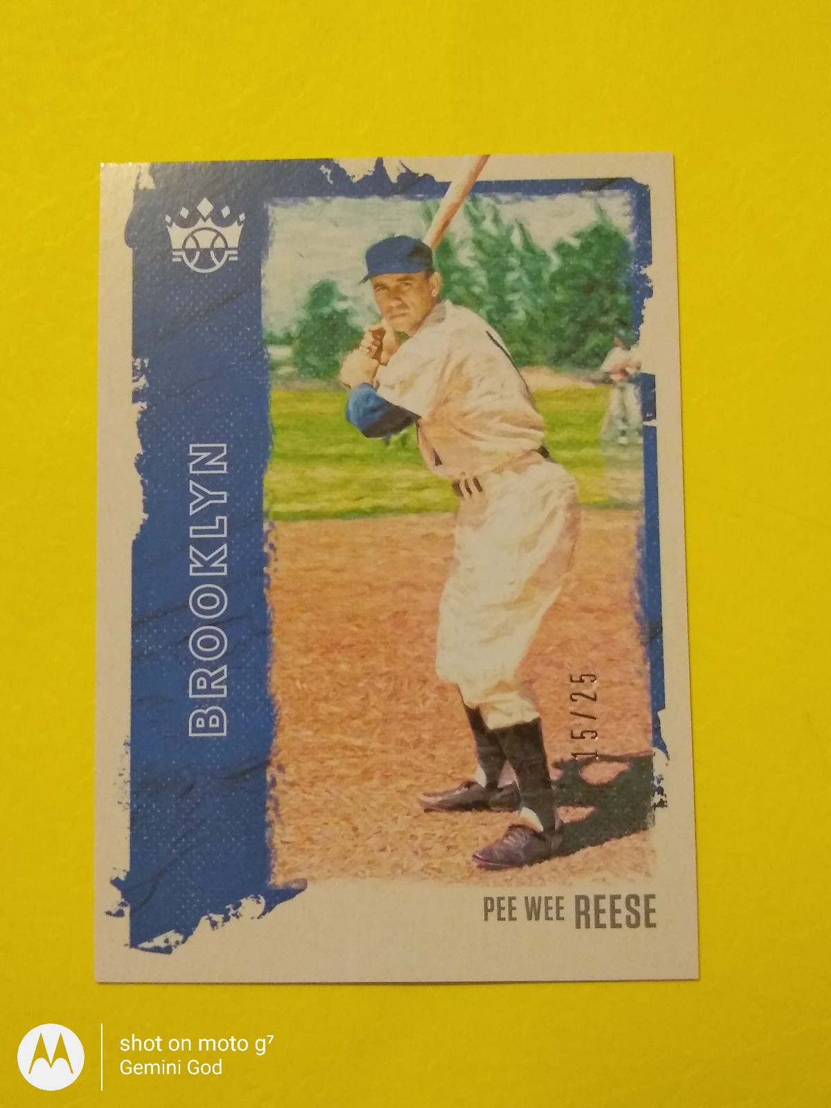 2021 Panini Diamond Kings Pee Wee Reese SP # 15/25
