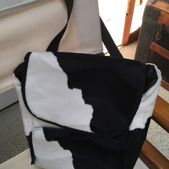 Uniquely different Faux Cowhide shoulder bag