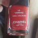 Chanel Le Vernis ☆ Ruban Rouge Holly☆ Nail Polish Discontinued RARE VINTAGE