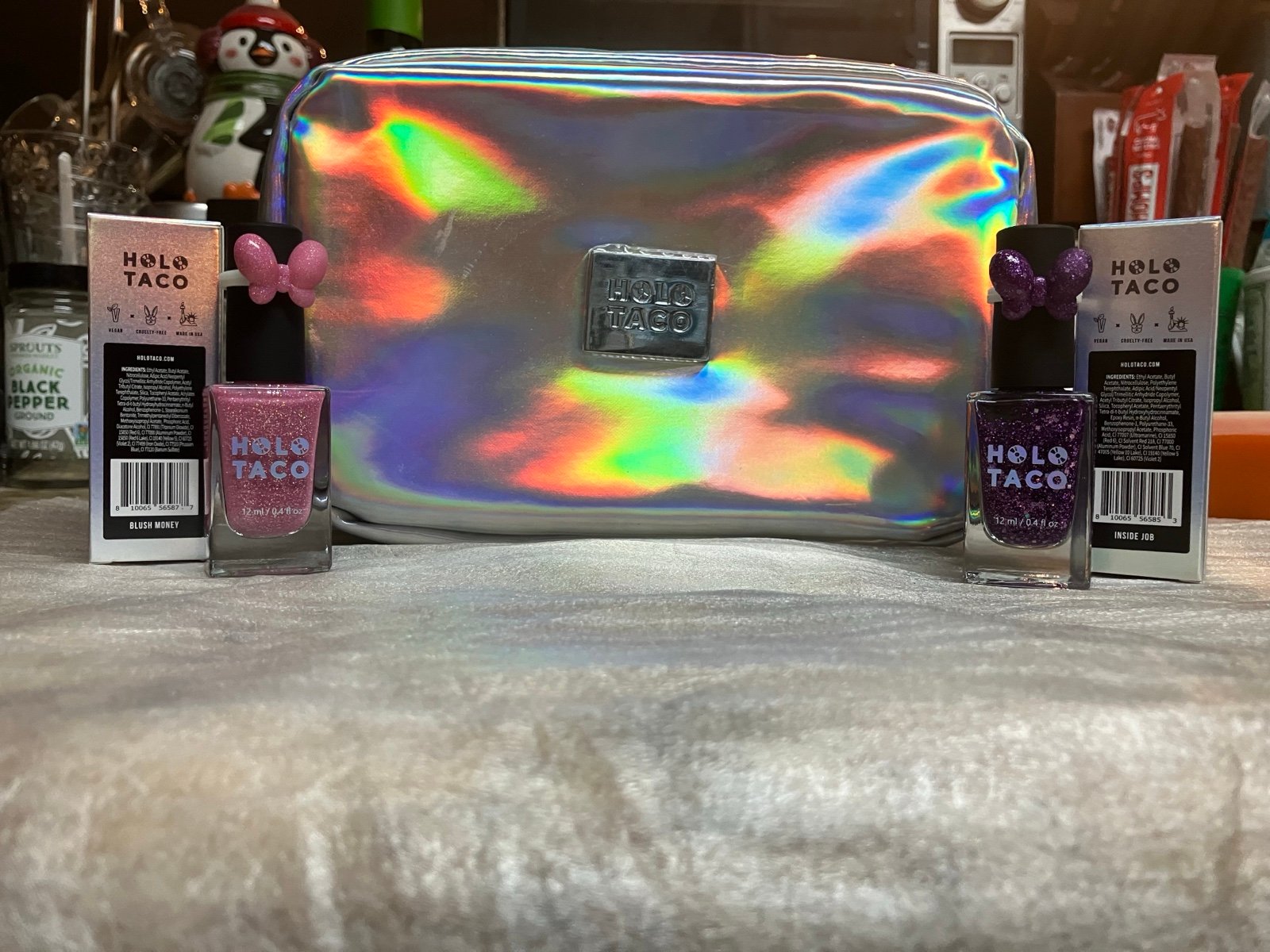 Holo Taco Silver Pouch Limited Edition (NEW)