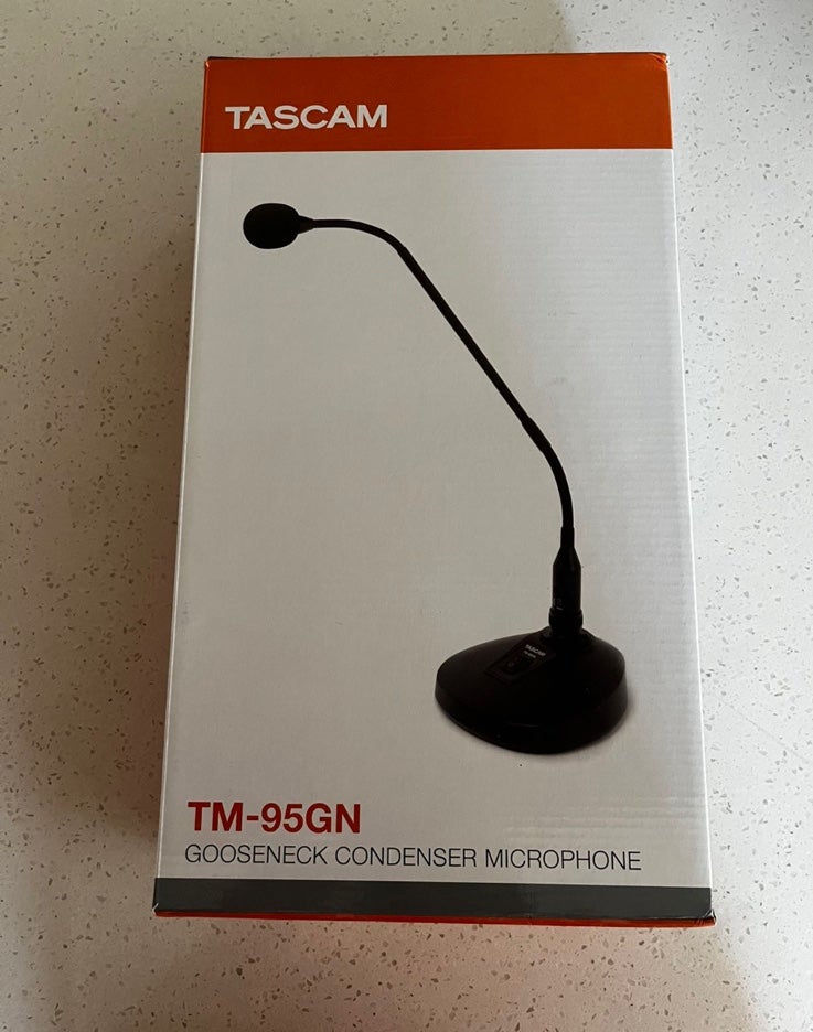 Tascam TM-95GN Desktop Gooseneck Condenser