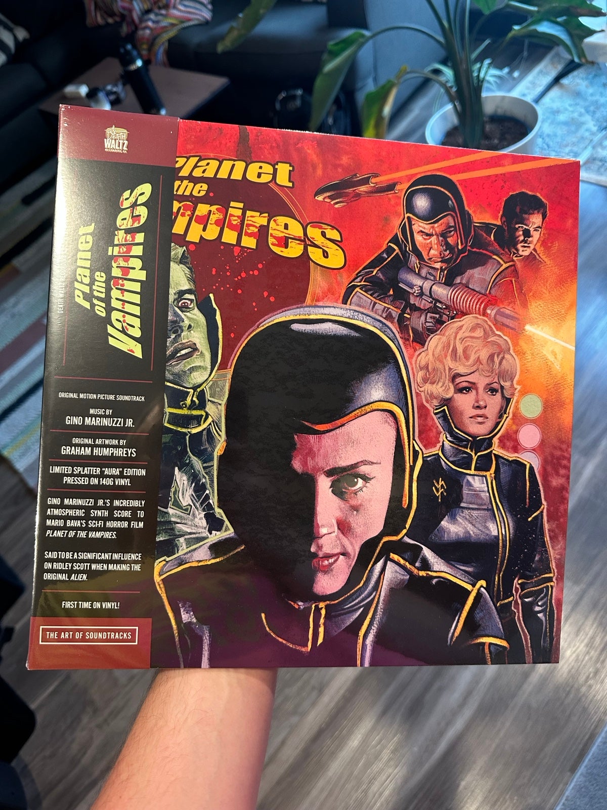 Planet Of The Vampires VINYL RECORD !! - Original Soundtrack - 1/2000! RARE!!! Planet Of The Vampires VINYL RECORD !! - Original Soundtrack - 1/2000! RARE!!!