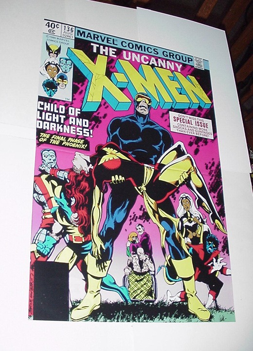 X-Men Poster #151 Death of Phoenix Uncanny 136 Cover by John Byrne