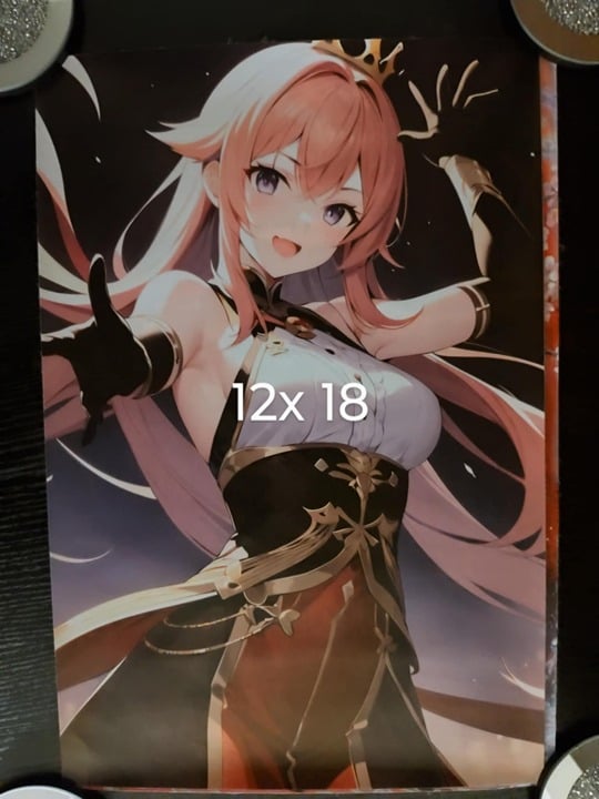 Frameless canvas anime Poster lot