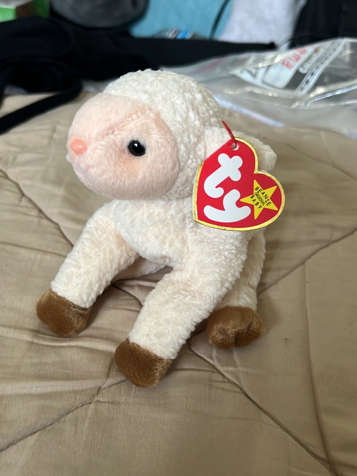 Rare Ewey Ty Beanie Babies