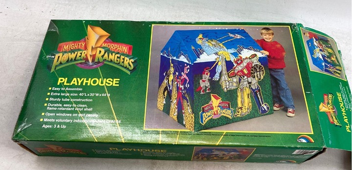 Vintage Mighty Morphin Power Rangers Playhouse ~ 1993