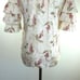 Rebecca Taylor Ivie Silk Blend Ruffle Sleeve Floral Blouse Size 0