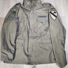 Mens BRANDIT Classic M65 Army Field Jacket Sz XL ART 3108 Ranger Airborne