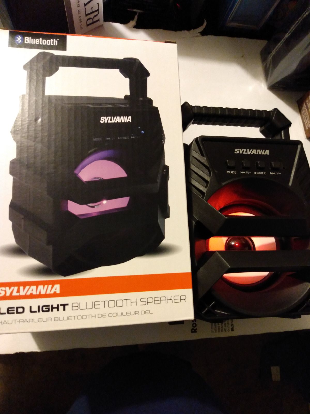 Sylvania Bluetooth speaker