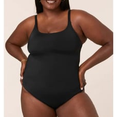 NWT Andie Women's The Amalfi One Piece Smooth Black Swimsuit Size 3XL