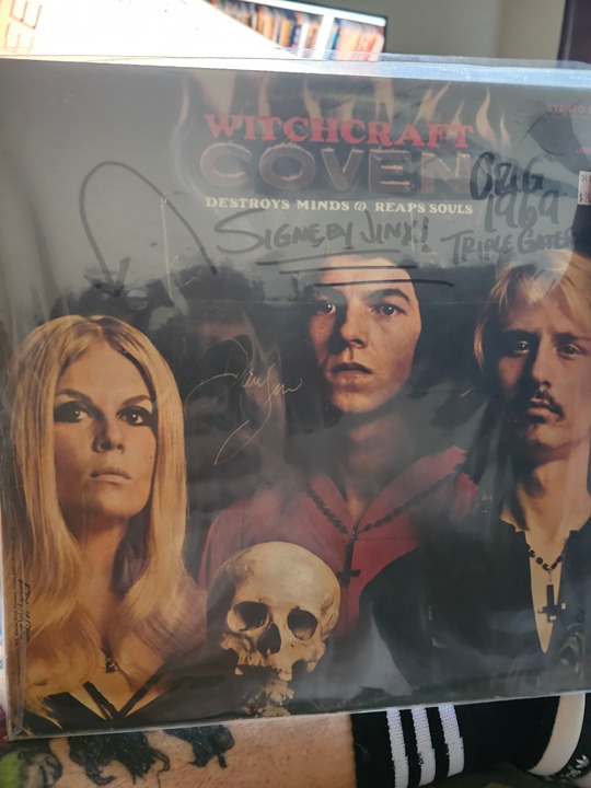 COVEN W.D.M.A.R.S. 1969 JINX SIGNED TRIPLE GATEFOLD ALBUM