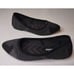 Skechers Women's Cleo Wham Memory Foam Black Chevron Knit Ballet Flats Size 7