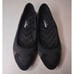 Skechers Women's Cleo Wham Memory Foam Black Chevron Knit Ballet Flats Size 7