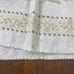Vintage Kitchen Dish Tea Towel Set 2 Pink and Grey Hearts Ivy Vines