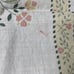 Vintage Kitchen Dish Tea Towel Set 2 Pink and Grey Hearts Ivy Vines