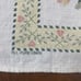 Vintage Kitchen Dish Tea Towel Set 2 Pink and Grey Hearts Ivy Vines