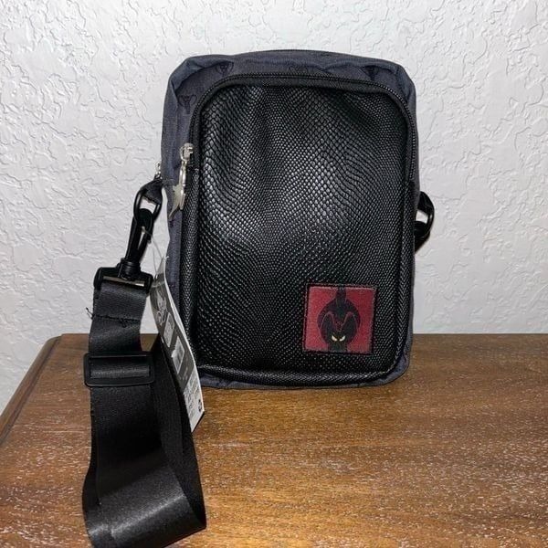 New, Disney Jafar Zipper Closure Crossbody Bag