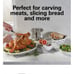 NWT HAMILTON BEACH Electric Knife Set with Fork and Case The Hamilton Beach elec