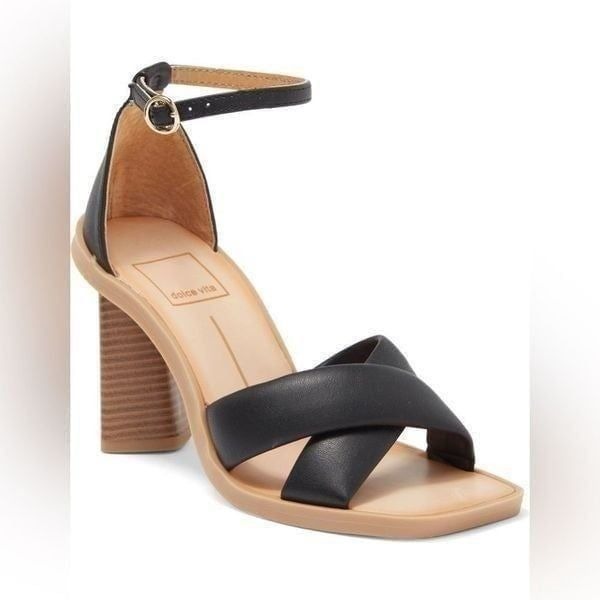 Dolce Vita Farah Ankle Strap Sandal Black Size 8.5