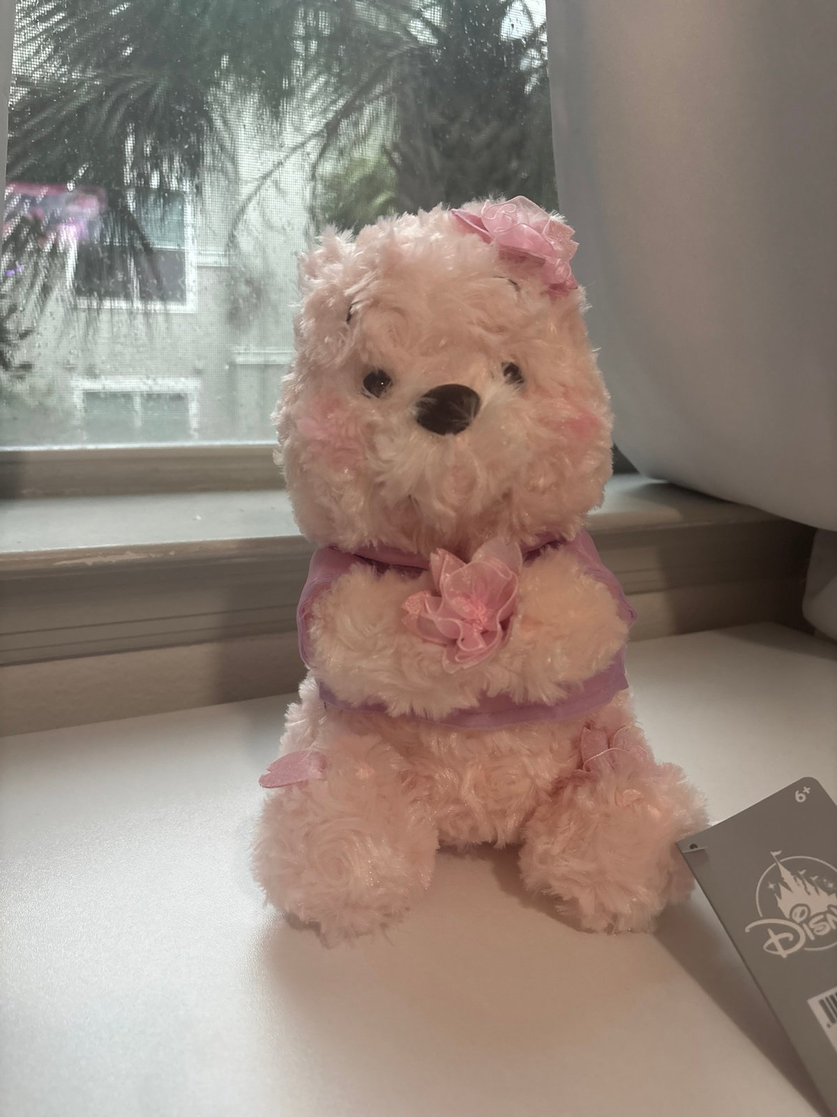 Disney Parks 2025 Japan Winnie the Pooh Plush Cherry Blossom Sakura Pink