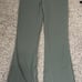 Lululemon Groove Nulu Super High Rise Flared pants 32.5” size 10 R Army Green