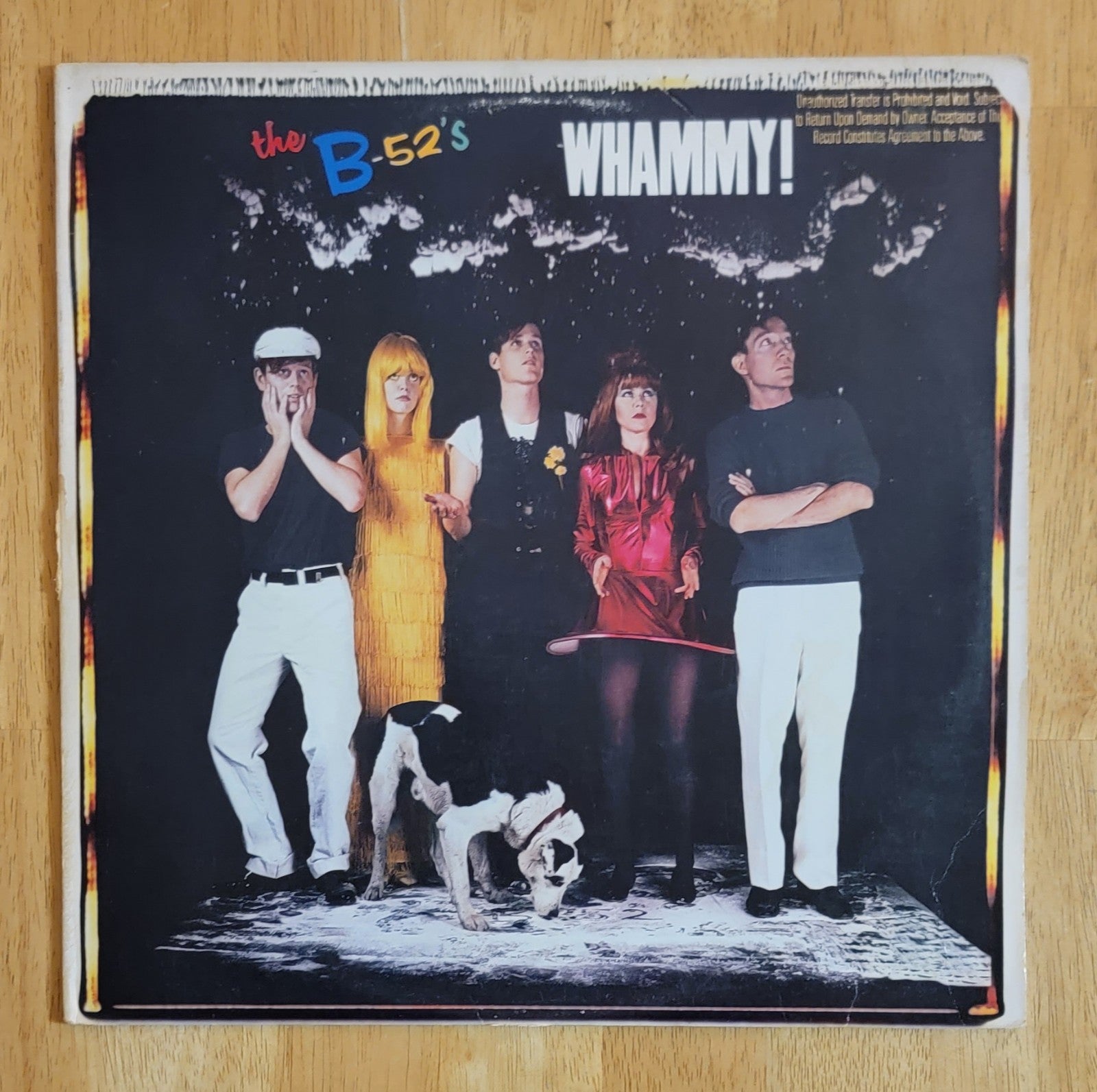 The B-52's Whammy! Vinyl LP Record VG+ PROMO With Insert Legal Tender The B-52's Whammy! Vinyl LP Record VG+ PROMO With Insert Legal Tender