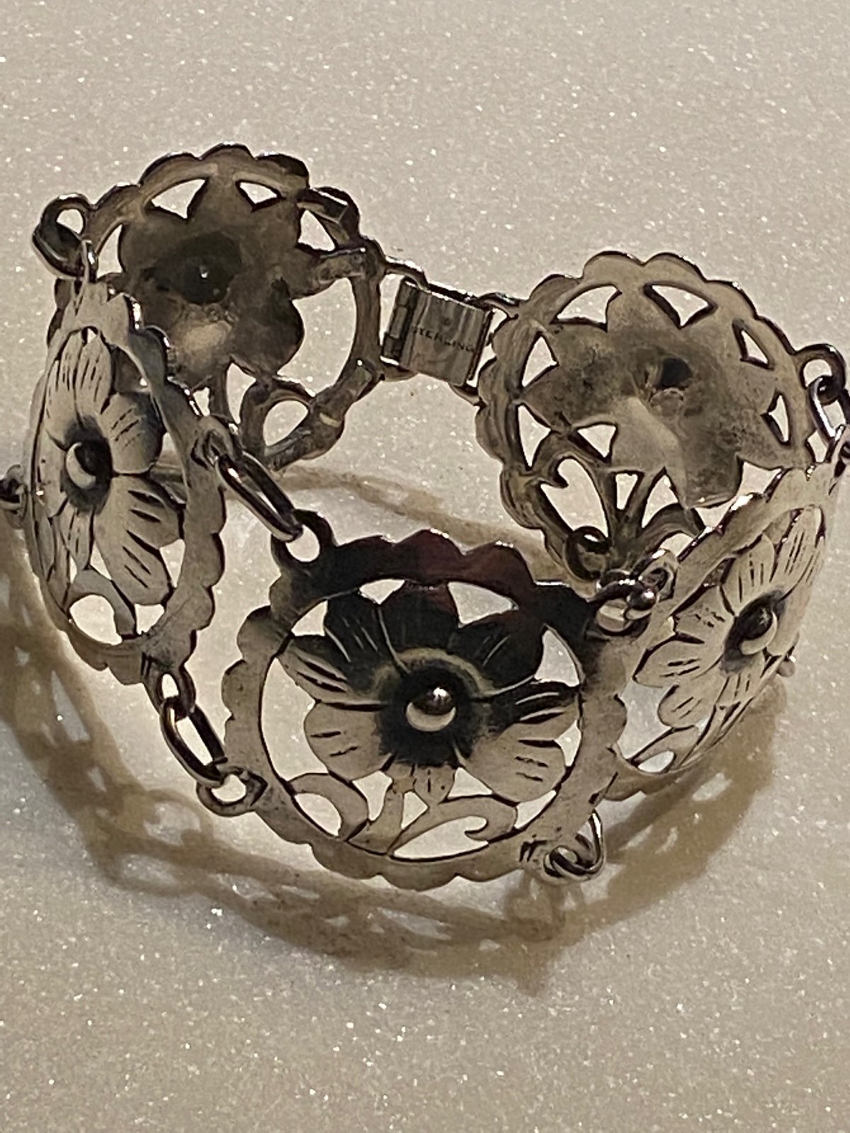 Sunflower Sterling Antique 925
