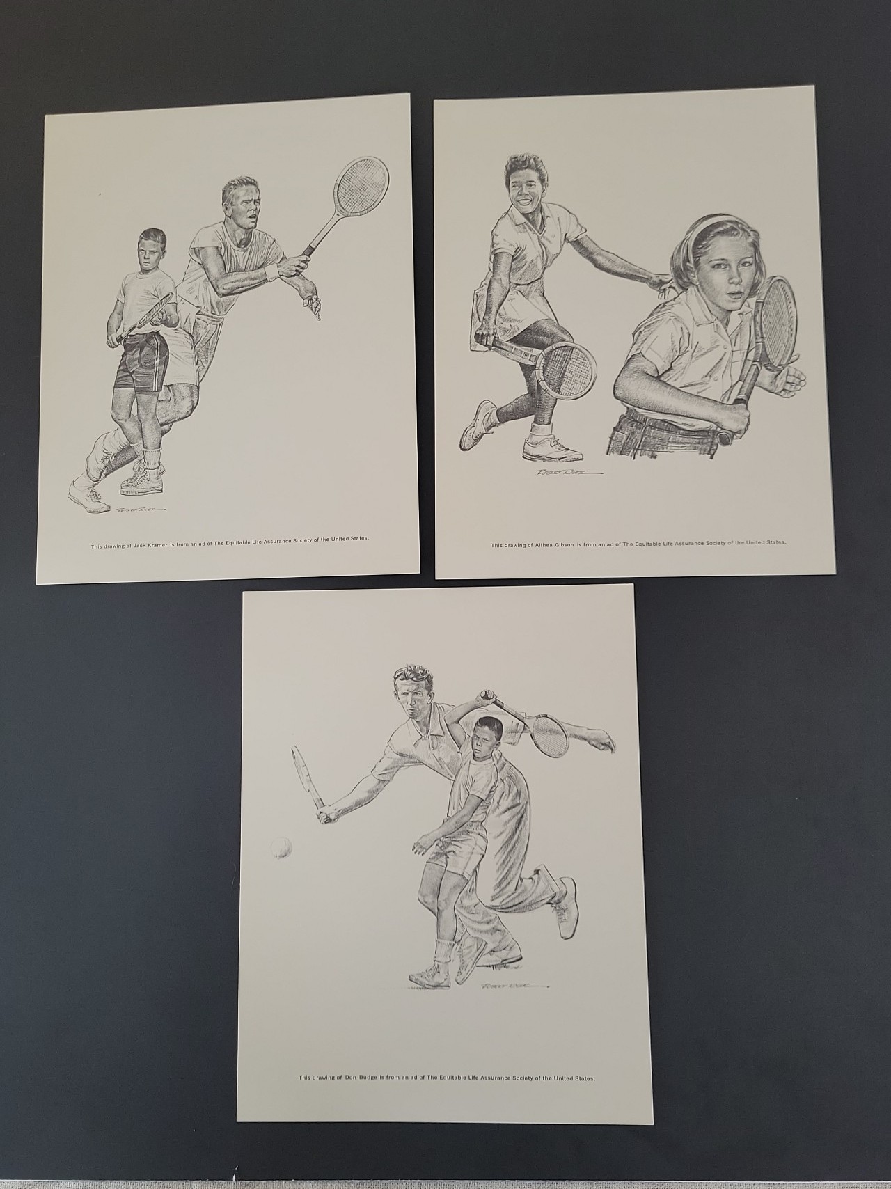 Equitable Sports Hall of Fame Tennis Prints