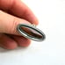 Vintage sterling silver jasper statement ring Southwest native style oval sz 6