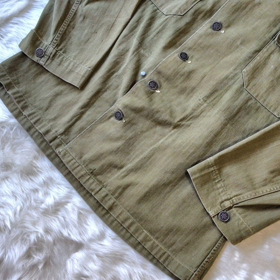 ✨40s✨US Army☆M-43☆HBT☆13star☆Utility Shirt