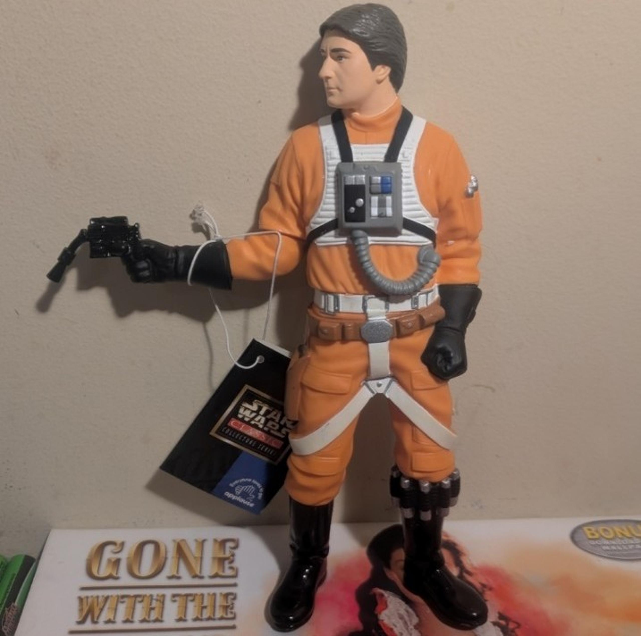Star Wars Wedge Antilles 9” Figure Applause Action Figure - 1997 Vinyl Applause