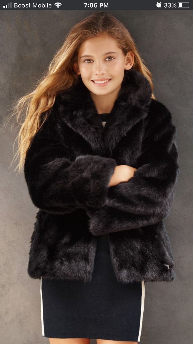 faux fur coat