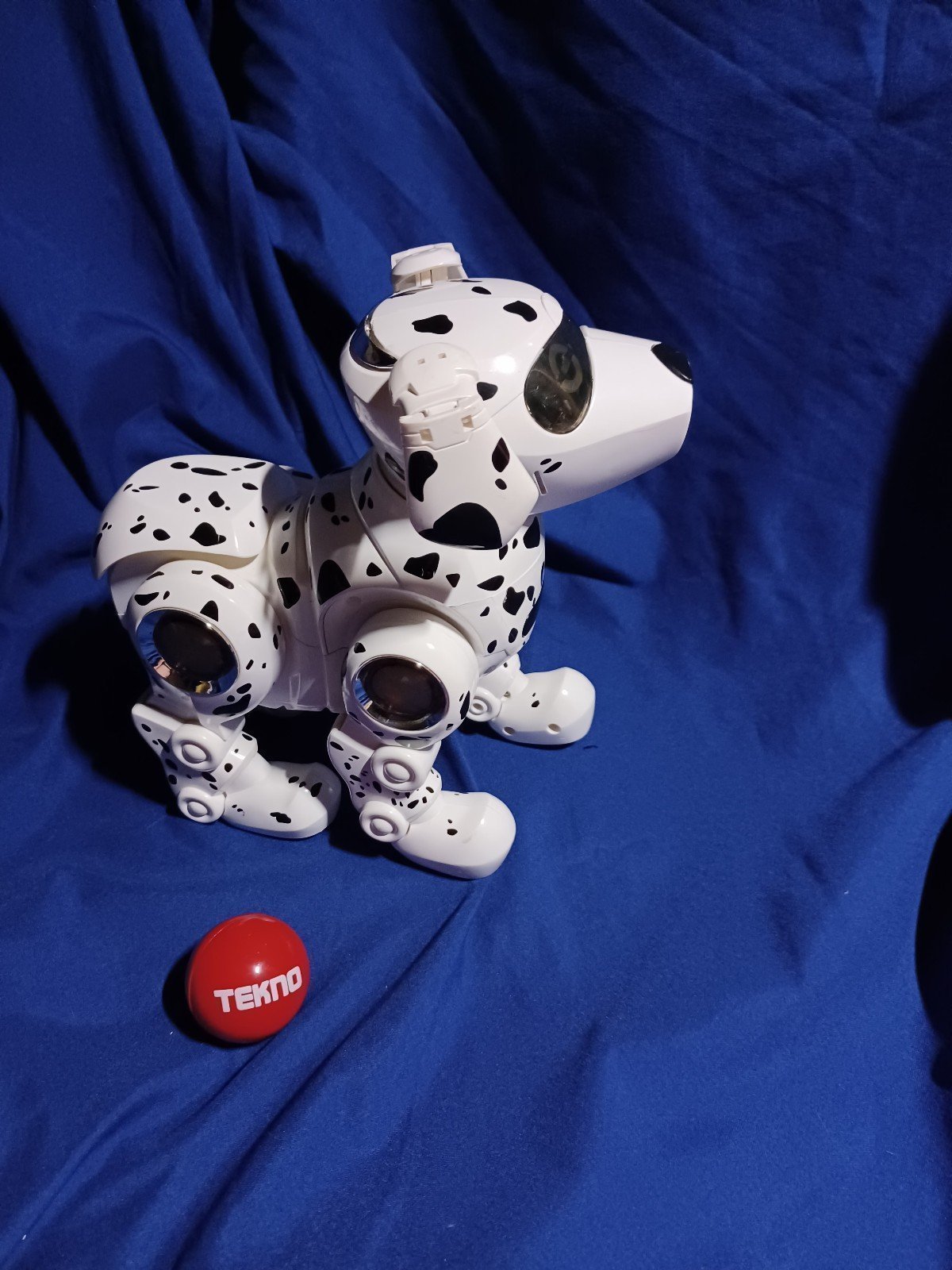 2001 SUPER RARE Dalmatian Edition Tekno the Robotic Puppy w/Ball
