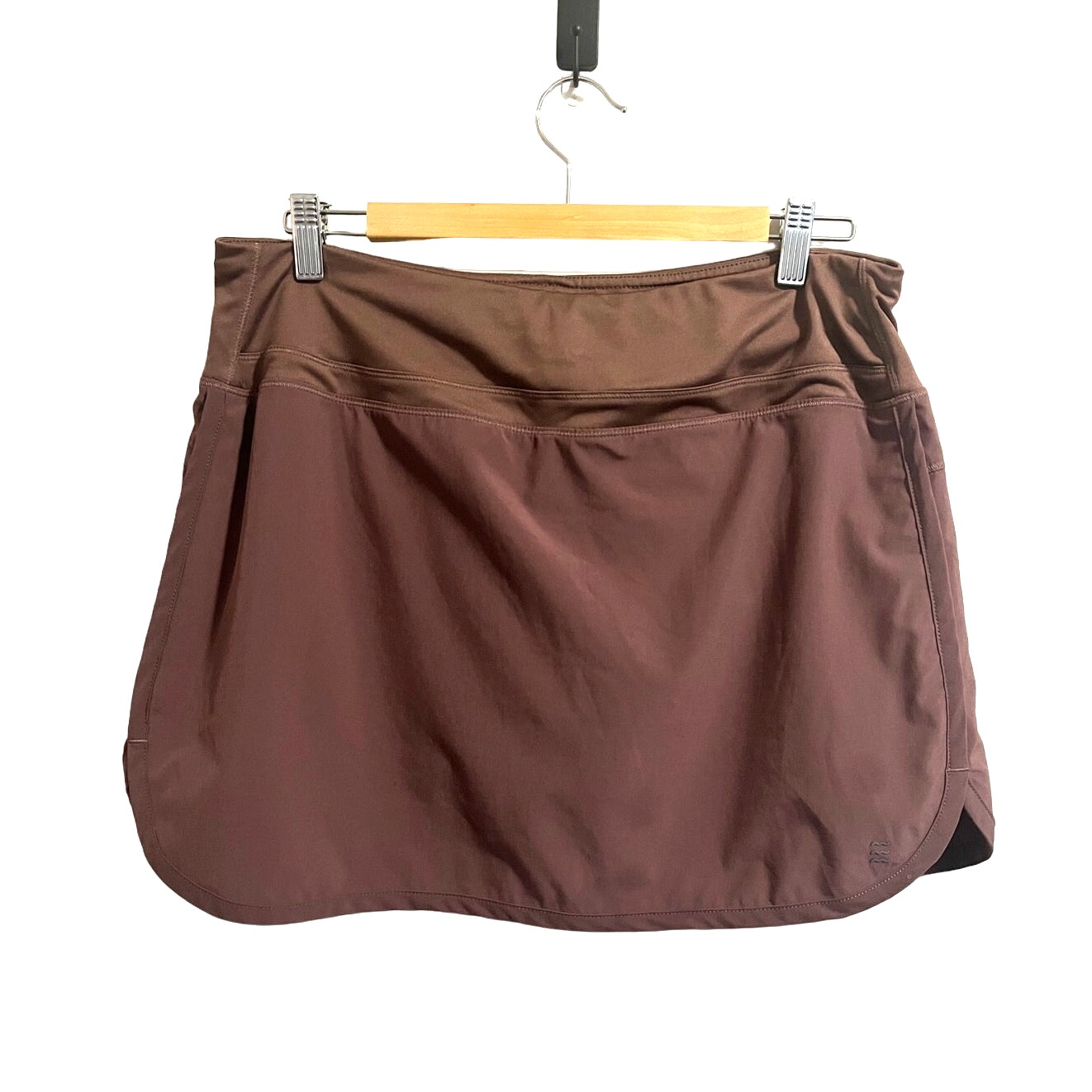 Free Fly Women's Bamboo-Lined Breeze Skort Burgundy Gorpcore Athleisure sz. L