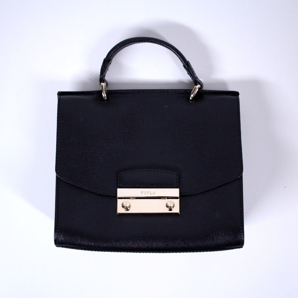Furla Julia Top Handle Leather Handbag