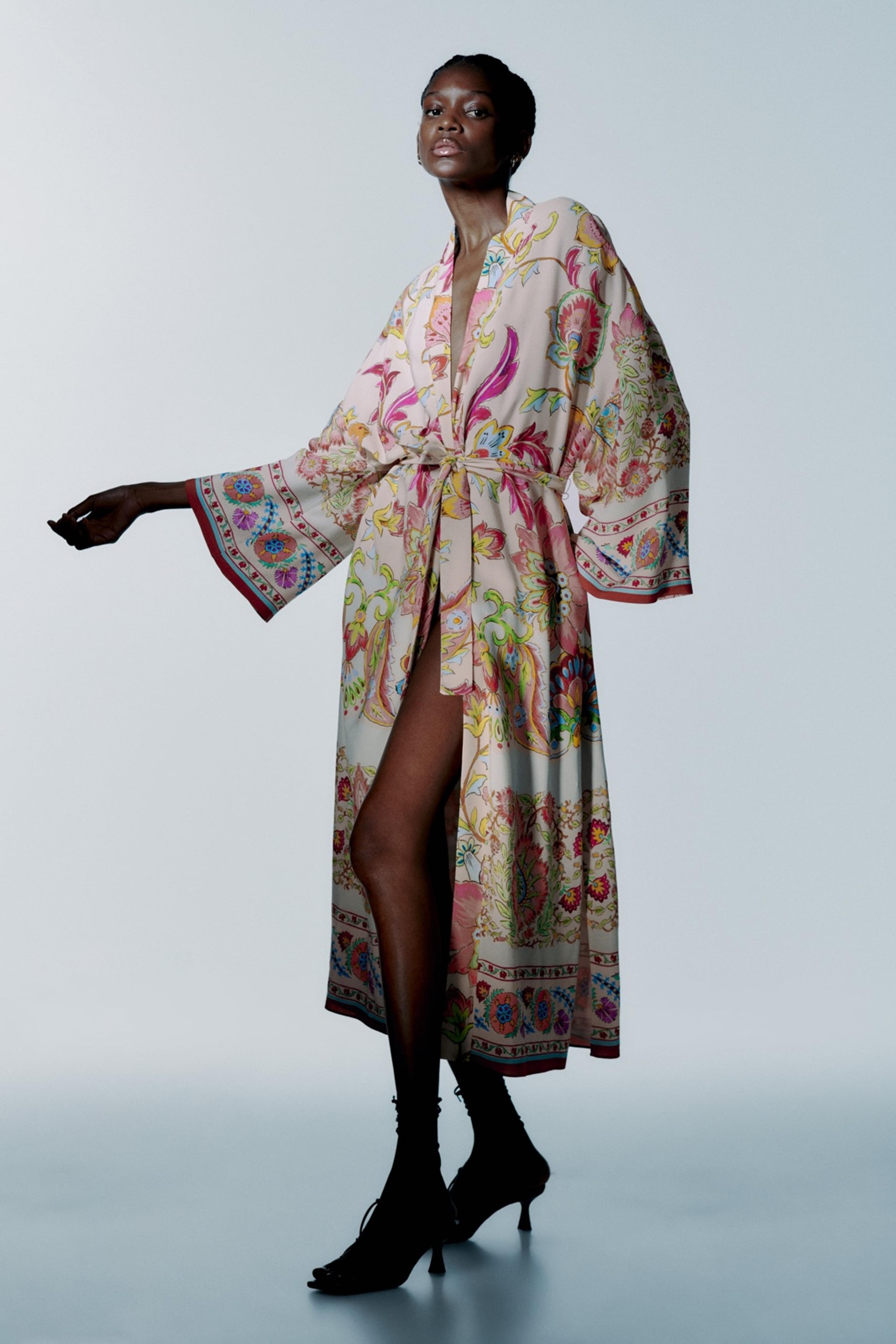 Zara kimono dressing gown Clearance