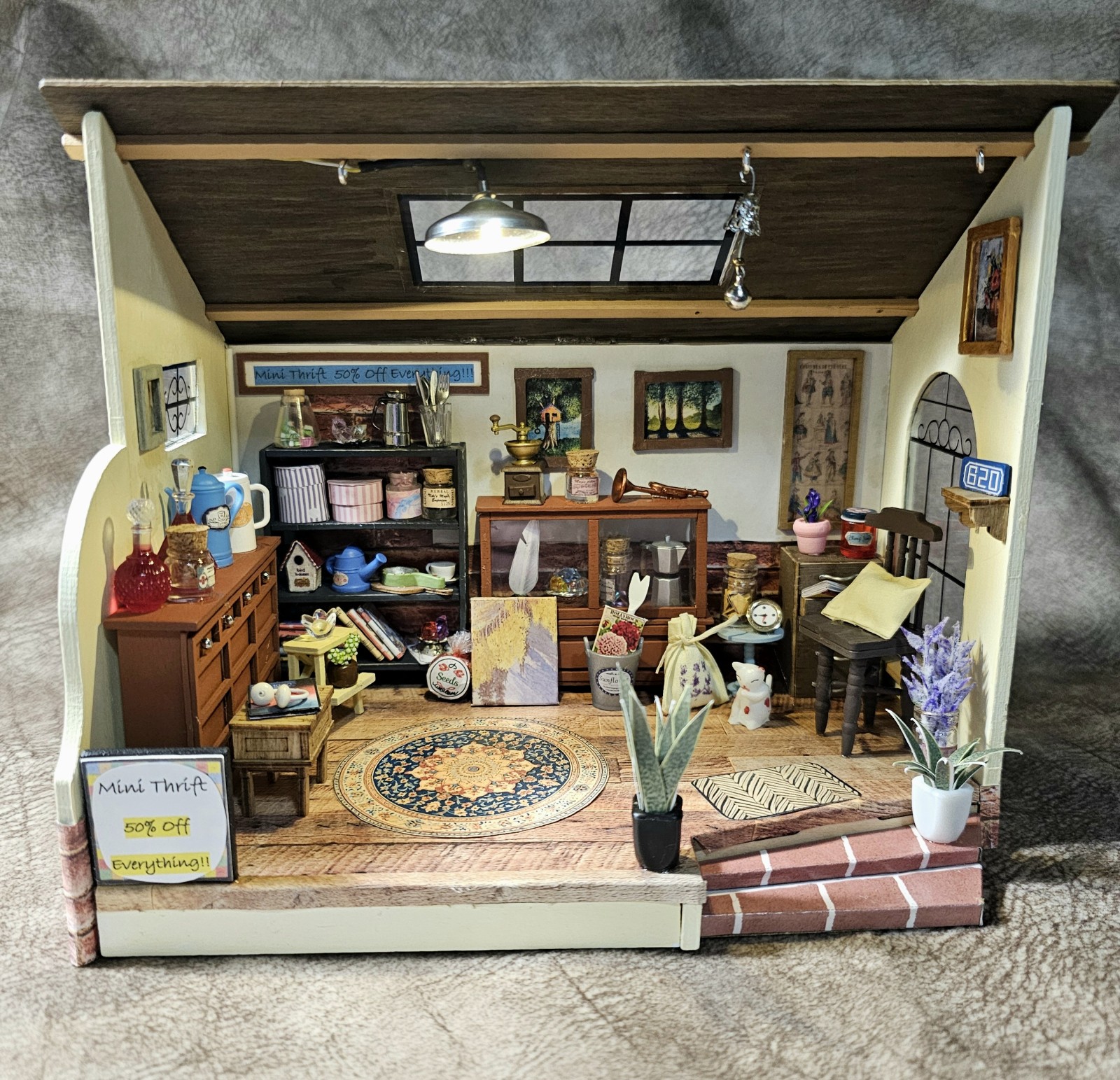 Custom Thrift Store Dollhouse