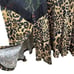Kate & Mallory lace floral leopard multiprint maxi dress Sz XL boho festival