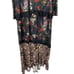 Kate & Mallory lace floral leopard multiprint maxi dress Sz XL boho festival