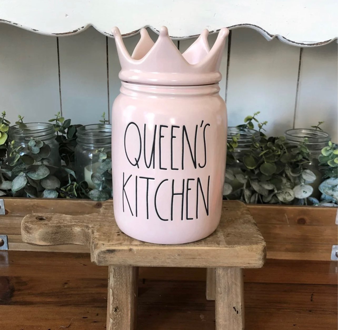 Rae Dunn Queens kitchen