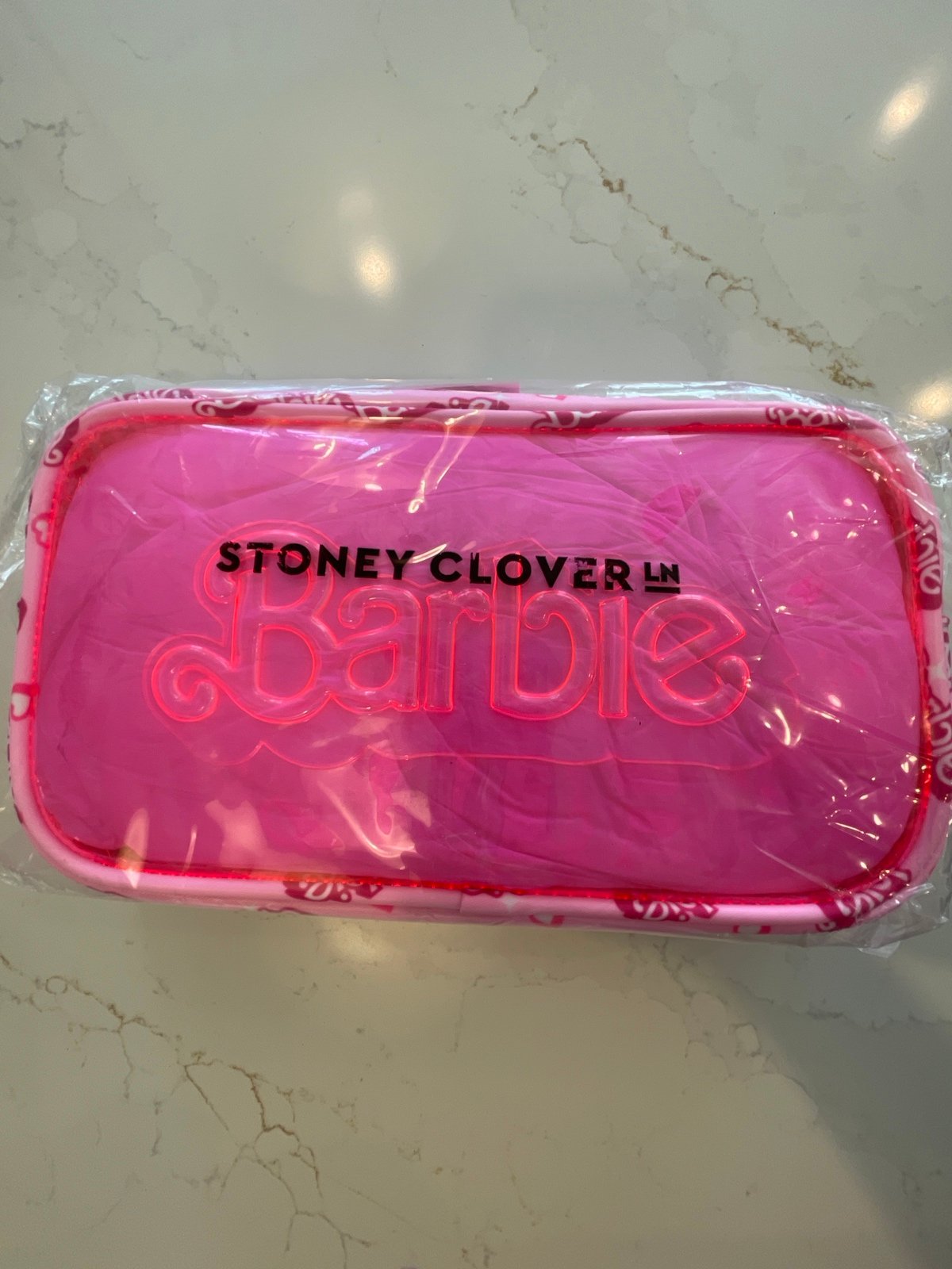 stoney clover lane x Barbie small clear front pink