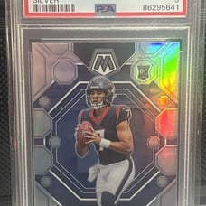 2023 Panini Mosaic CJ Stroud Silver Prizm Rookie RC #292 PSA 9 Texans MINT