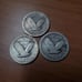 3 Standing Liberty Silver Quarters