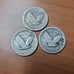 3 Standing Liberty Silver Quarters