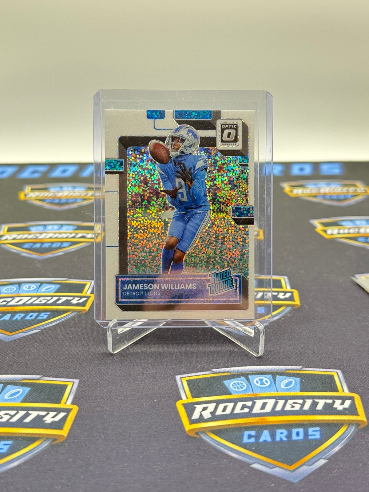 Jameson Williams White Sparkle Optic Rookie