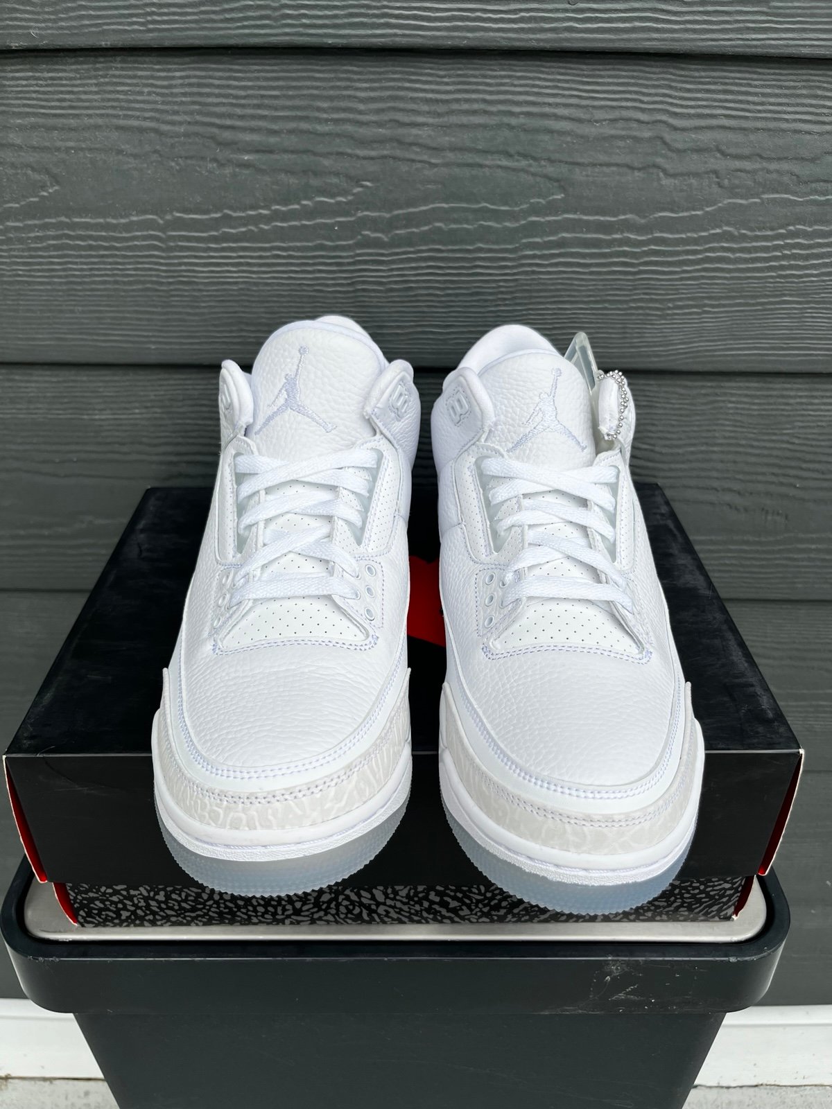 Size 11.5M - Air Jordan 3 Retro Pure White