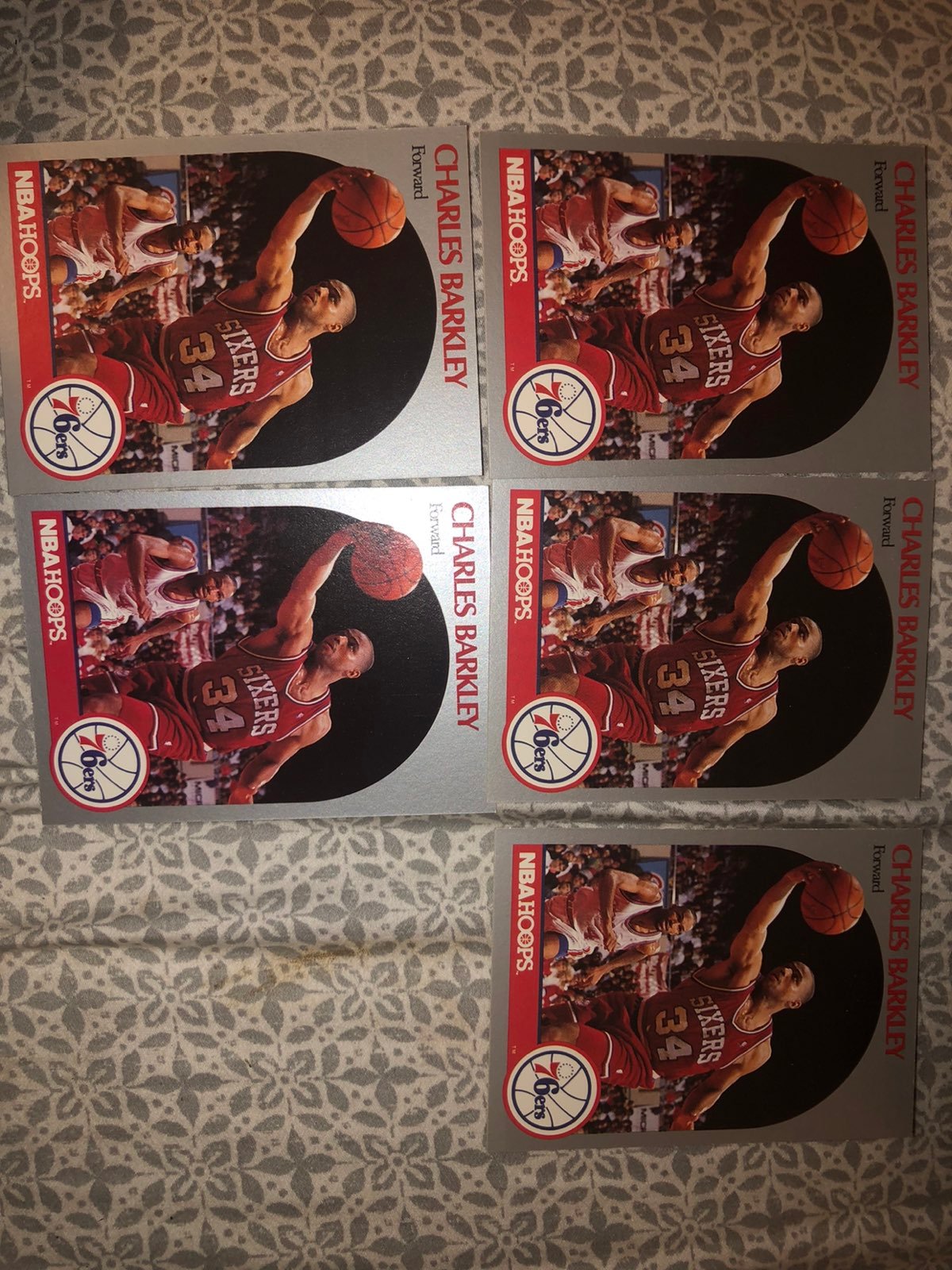 Charles Barkley '89-90 Basketball Cards