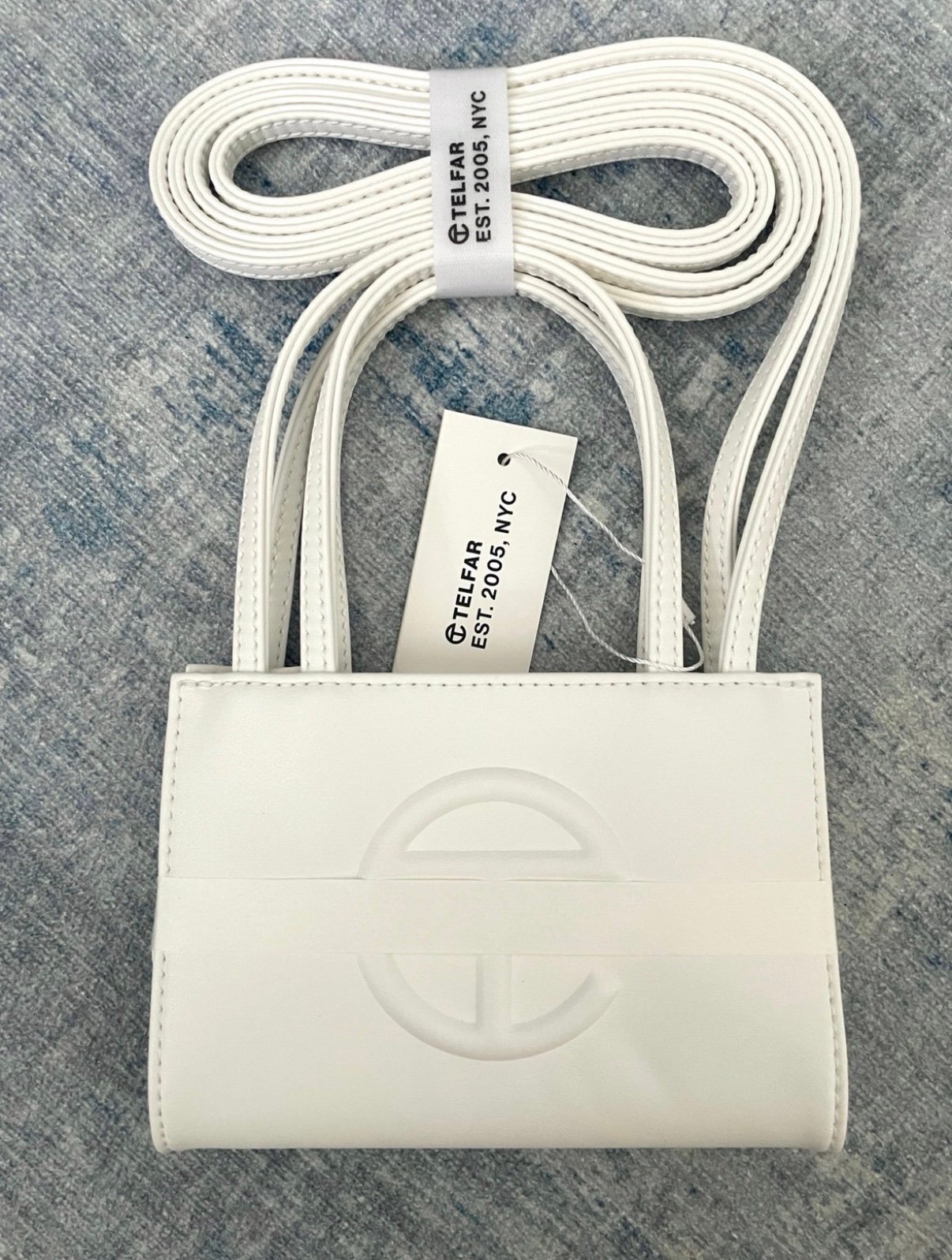 Telfar Small White Shopping Bag | New In Box | Authentic ✅
