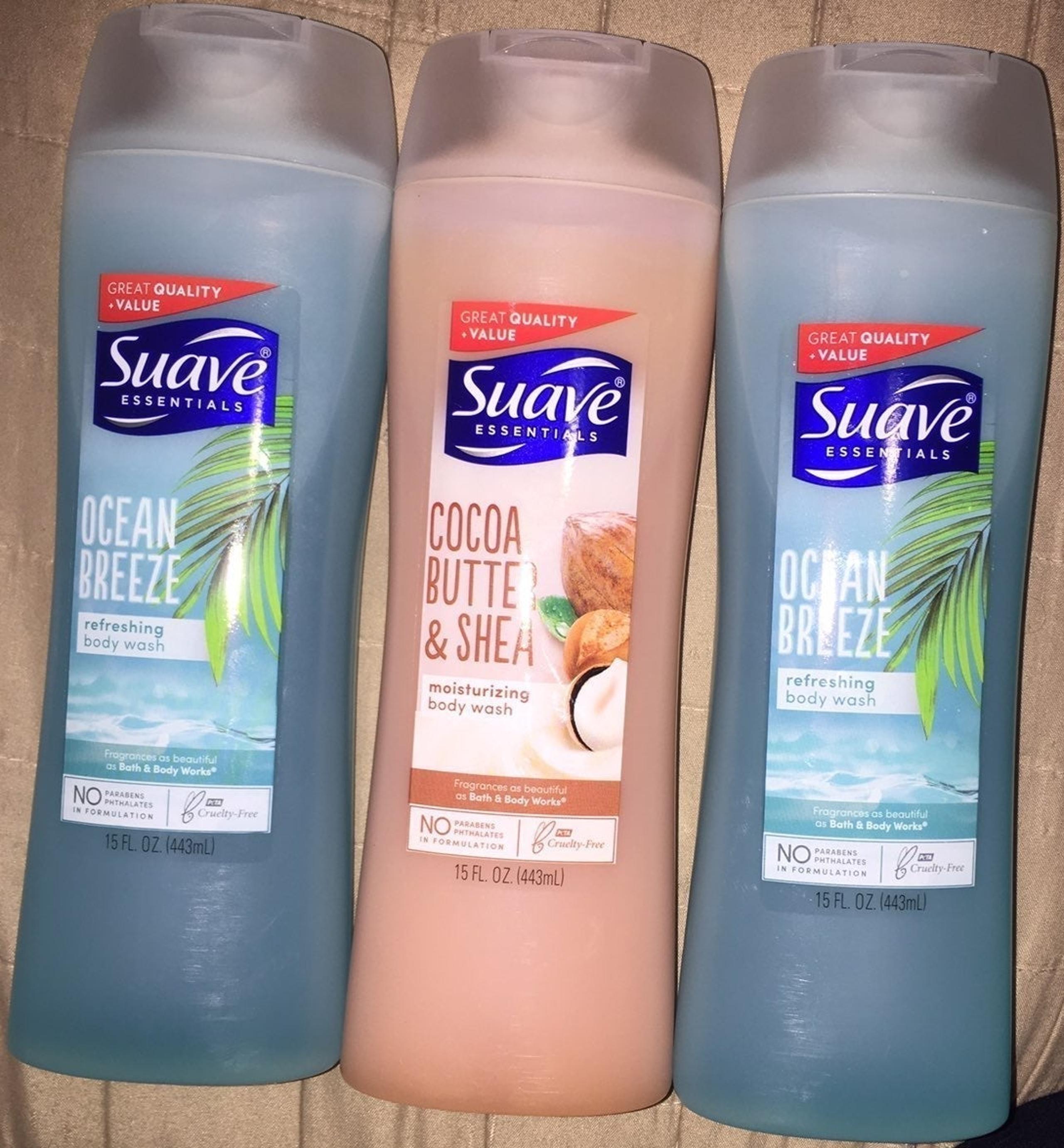 Suave Bodywash ocean breeze & cocoa shea