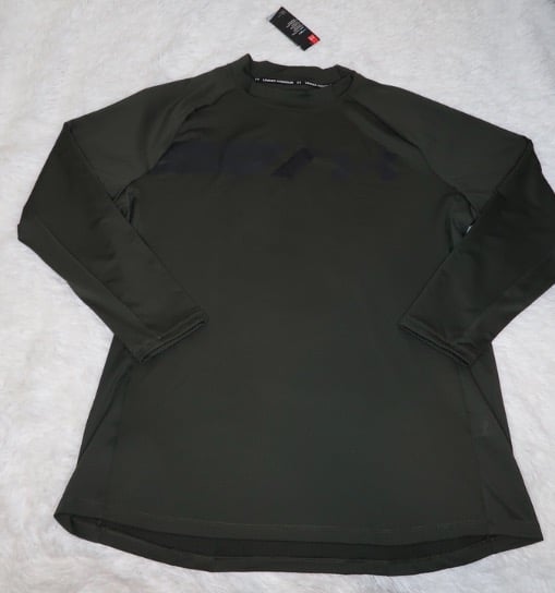 Under Armour ColdGear Grid Mock Long Sleeve Olive 1357359 310 Size 3XL